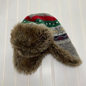 Hanna Andersson Fauxfur Trapper hat
